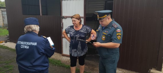 Рейд в Горшеченском районе