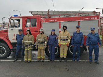 Месячник пожарной безопасности в Медвенском районе