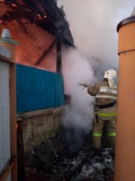 ​Пожар в домовладении в Б-Солдатском районе ликвидирован