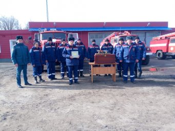 ​Пожарный марафон в Пристенской пожарной части