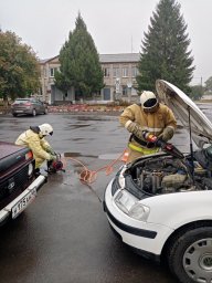 В п.Теткино проведены тактико-специальные занятия