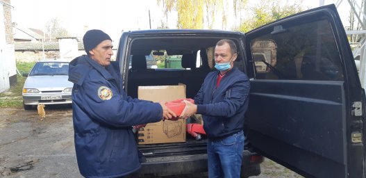 ​Передача пожарных мотопомп в Рыльском районе районе завершена