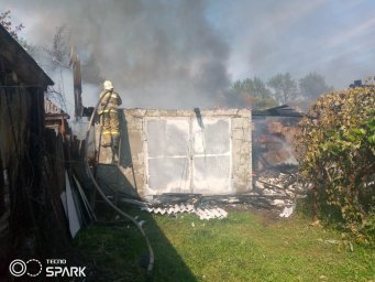 Пожар потушен. Жильцы не пострадали