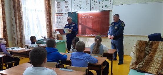 ​Кореневским школьникам о гражданской обороне