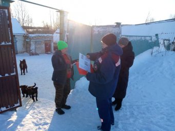 ​О правилах пожарной безопасности рассказали жителям Октябрьского района