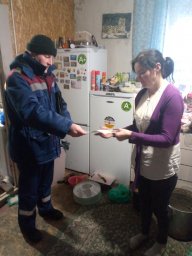 ​Подворовый обход в населённых пунктах Беловского района