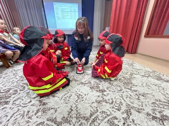 ​О пожарной безопасности в детском саду №23