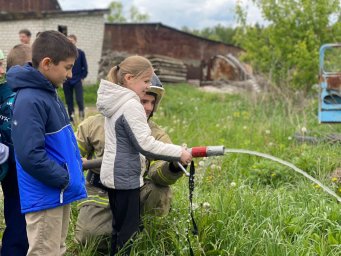 ​Пожарно-тактические занятия в МКОУ &laquo;Старковская СОШ&raquo; Октябрьского района