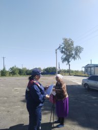 ​Профилактический рейд на территории Прилепского сельского совета Конышевского района