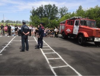 ​В медвенском ДОЛ &laquo;Березка&raquo; проведены занятия на тему &laquo;Мои безопасные каникулы&raquo;