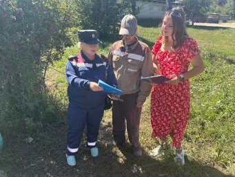 Профилактический рейд в Горшеченском районе.