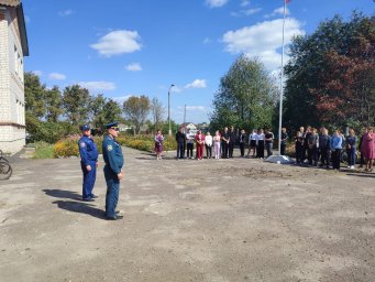 ​Занятия по безопасности в глушковских школах