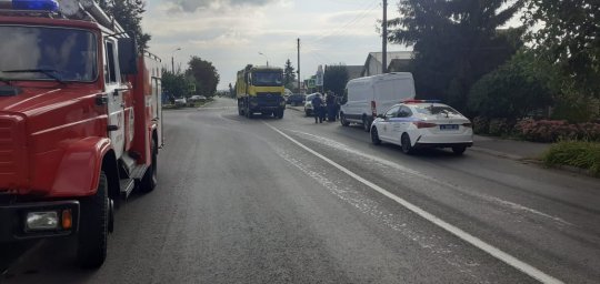 ​Золотухинские огнеборцы-спасатели на ликвидации последствий ДТП