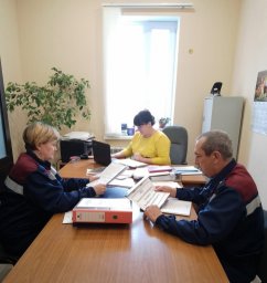 ​Профилактическая работа в Октябрьском районе
