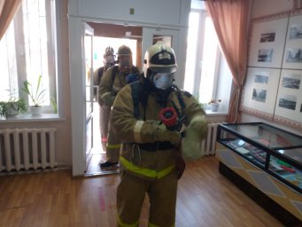​Рыльские пожарные в музее