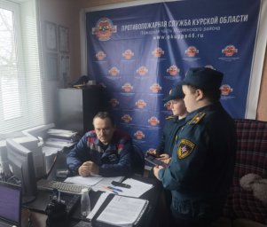 ​Юные пожарные Медвенского района взяли интервью у своих наставников
