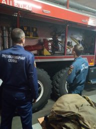 Полезная практика будущего огнеборца