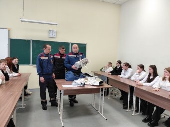 ​Урок безопасности и ГО в Фатежской школе №1