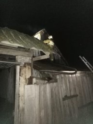 Огнеборцы ПЧ п. Теткино оперативно справились с огнем