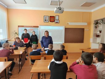 ​Открытый урок в МКОУ &laquo;Успенская СОШ&raquo; Тимского района