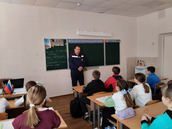 ​Проведение открытого урока ОБЖ в Солнцевском районе!
