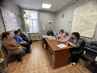 ​Занятия с ВПИ и СНП в Золотухинском районе