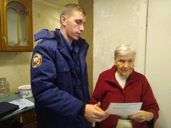 Профилактический рейд в Ануфриевском сельсовете Золотухинского района