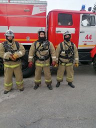 ​Огнеборцы Хомутовской ПЧ на учениях