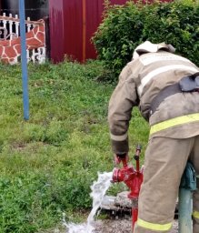 ​Пожарно-тактические занятия в Солнцевском районе