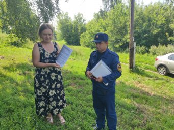 ​Рейд в Поныровском районе