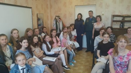 ​Урок по пожарной безопасности в ОБОУ ДО &laquo;Медвенская детская школа искусств&raquo;