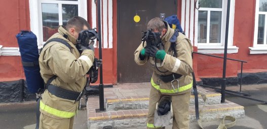 ​Пожарно тактические занятия в Рыльском районе