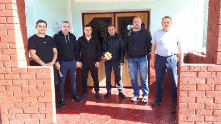 ​Пожарные волейболисты всегда на высоте!