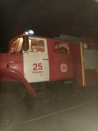 ​Теткинские борцы с огнем потушили пожар