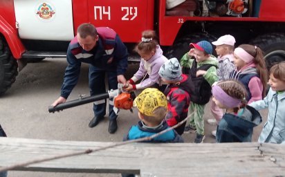 ​День открытых дверей в ПЧ п.Олымский