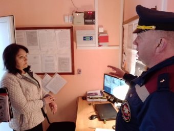 ​Малышам Хомутовского района о пожарной безопасности