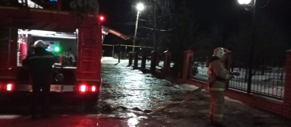 Ночное ПТЗ в Черемисиновском районе
