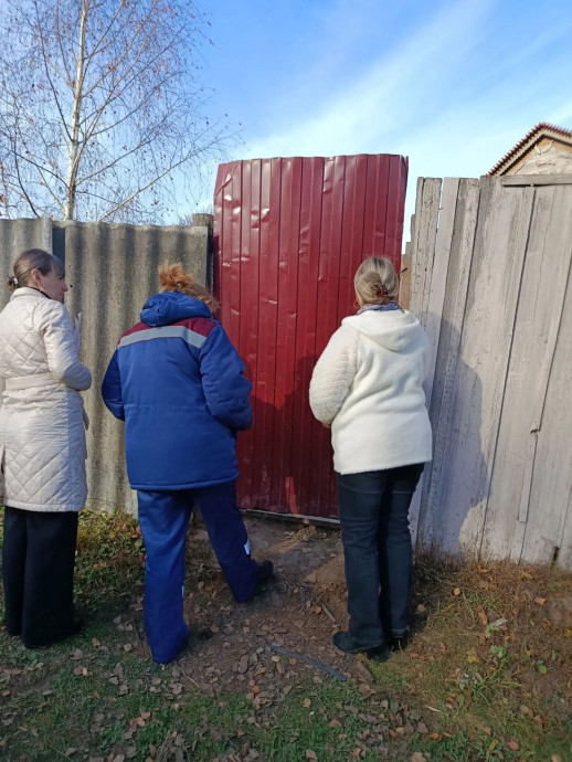 ​Профилактический рейд в Никольском сельском совете Октябрьского района