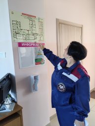 ​Профилактический визит в общеобразовательное учреждение Поныровского района