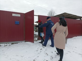 ​Профилактика пожаров идет повсеместно