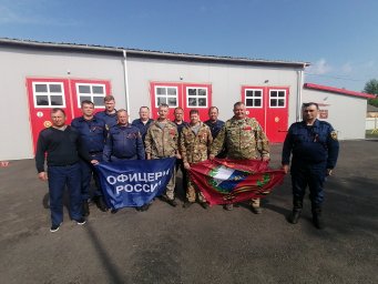 ​Вокальная группа &laquo;Содружество&raquo; в гостях у огнеборцев ПЧ Курского района