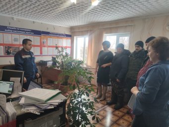 ​Пожарно-профилактическая работа в жилом секторе Поныровского района
