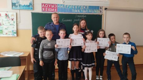 ​Открытый урок по культуре безопасности прошел в школах Черемисиновского района
