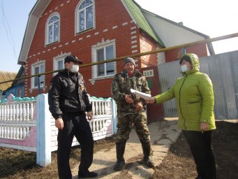 Профилактика в Октябрьском районе.