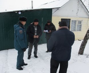 ​Подворовый обход проведен