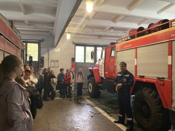 ​Шестиклассники сорок девятой школы в ПЧ-20