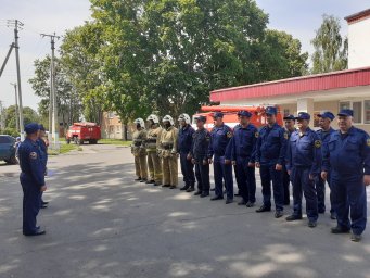 В Пристенском Доме культуры прошли учения