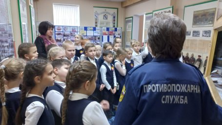 ​Школа №42 в Пожарно-спасательном музее