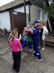​Профилактический рейд в д. Донцы Октябрьского района