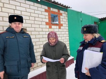 Рейд в Горшеченском районе
